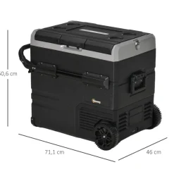 Outsunny - Nevera congelador portatil 45L Negro