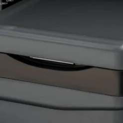 Outsunny - Nevera congelador 45L Negro* Figuras De Acción