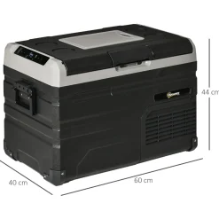 Outsunny - Nevera congelador portatil 35L Negro