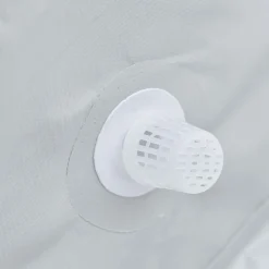 Outsunny - Piscina desmontable tubular gris 2.000 l con depuradora