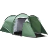 Outsunny - Tienda de campaña familiar 426x206x154 cm Verde* Juguetes De Verano