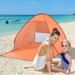 Outsunny - Tienda Pop Up playa Naranja* Juguetes De Verano