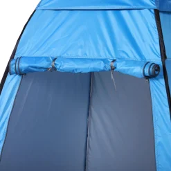 Outsunny - Tienda vestidor plegable 120x120x190 cm Azul* Juguetes De Verano