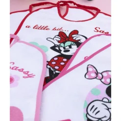 Prenatal Pack 6 baberos bebé Disney Minnie 100% algodón* Calzado Y Accesorios·Accesorios Y Complementos