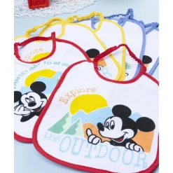 Prenatal Pack 6 baberos grandes Disney Mickey* Ropa Y Accesorios·Baberos|Recién Nacido·Ropa Y Accesorios