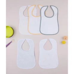 Prenatal Pack 5 Baberos Impermeables Multicolor Animales* Recién Nacido·Ropa Y Accesorios|Ropa Y Accesorios·Baberos