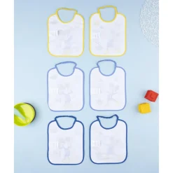 Prenatal Pack 6 baberos niño Disney Mickey (tamaño pequeño)
