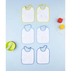 Prenatal Pack 6 baberos niño Winnie the Pooh (tamaño pequeño)