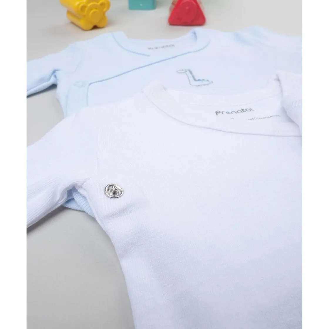 Prenatal Pack 2 bodies bebé manga larga con dinosaurios* Ropa Y Accesorios·Bodies|Recién Nacido·Ropa Y Accesorios