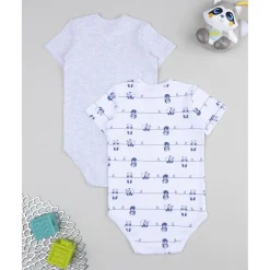 Prenatal Pack 2 bodies niño Panda