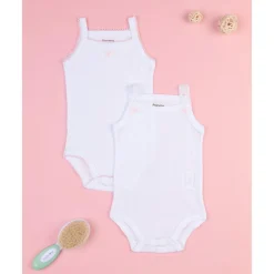 Prenatal Pack 2 Bodies Tirantes para Bebé