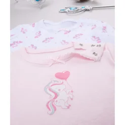 Prenatal Pack 2 body niña unicornio