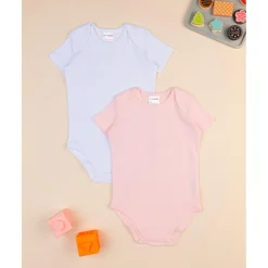 Prenatal Pack 2 body rosa y blanco* Descanso Y Ropa Interior·Bebé 3-36 Meses