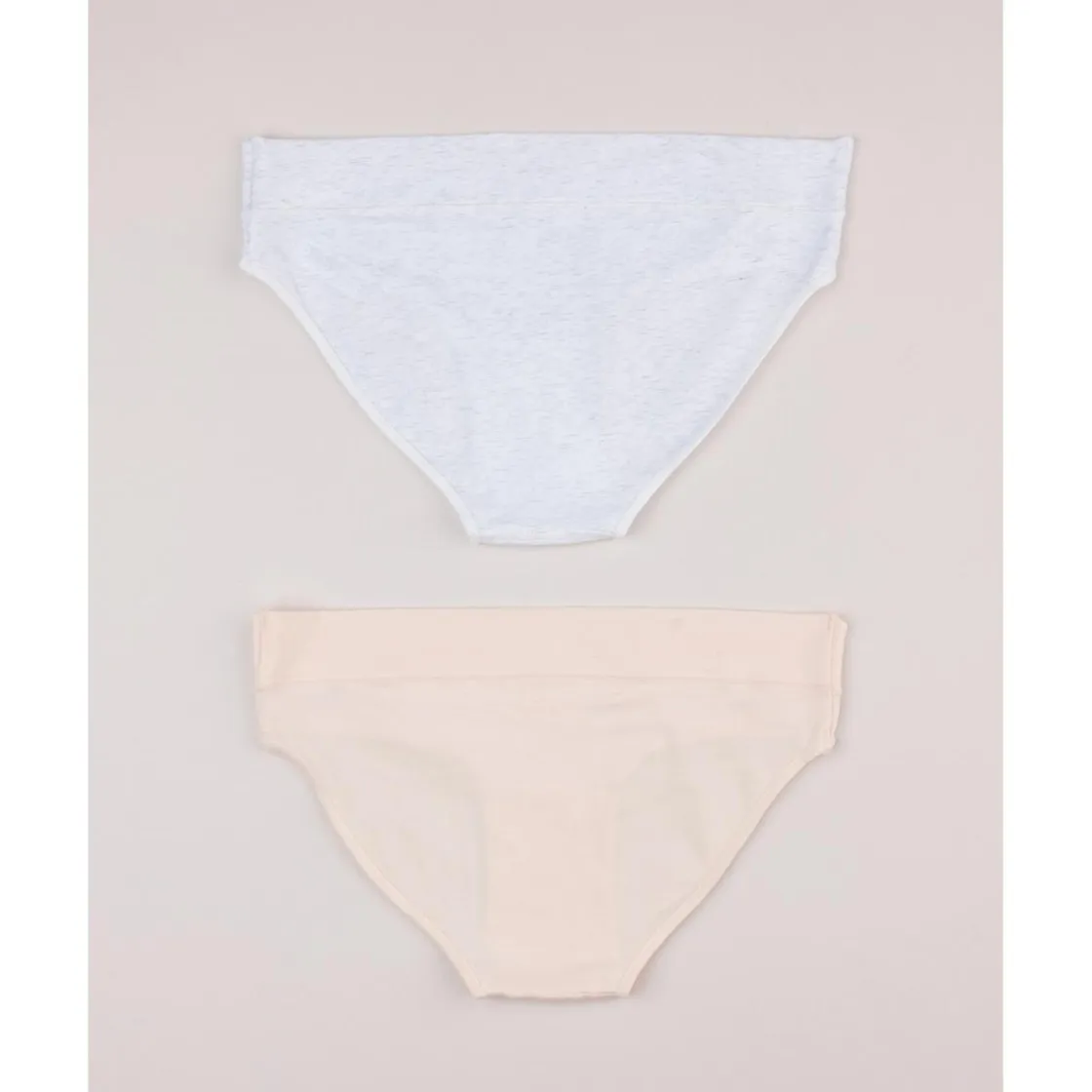 Prenatal Pack 2 braguitas blanco/beige premamá* Premamá·Íntimo Y Noche|Íntimo Y Noche·Slip
