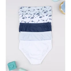 Prenatal Pack 5 braguitas niño rock* Descanso Y Ropa Interior·Infantil 2-10 Años