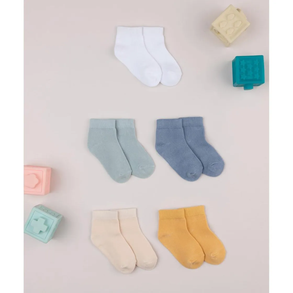 Prenatal Pack 5 Calcetines Bebé Niño Multicolor Unisex