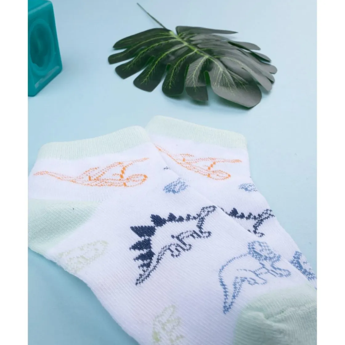 Prenatal Pack 5 Calcetines Bebé Niño Dinosaurios Coloridos* Calzado Y Accesorios·Accesorios Y Complementos