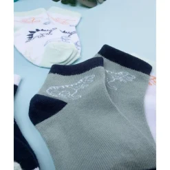 Prenatal Pack 5 Calcetines Bebé Niño Dinosaurios Coloridos* Calzado Y Accesorios·Accesorios Y Complementos