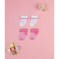 Prenatal Pack 2 calcetines cortos algodón recién nacida* Recién Nacido·Ropa Y Accesorios|Ropa Y Accesorios·Zapatos Y Calcetines