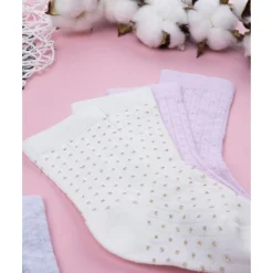 Prenatal Pack 4 calcetines hasta la pantorrilla niña