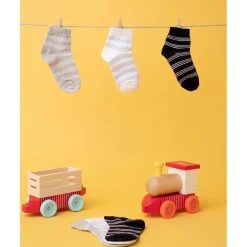 Prenatal Pack 3 calcetines niño a rayas