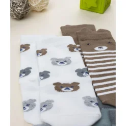 Prenatal Pack 4 calcetines niño con animalitos* Calzado Y Accesorios·Accesorios Y Complementos