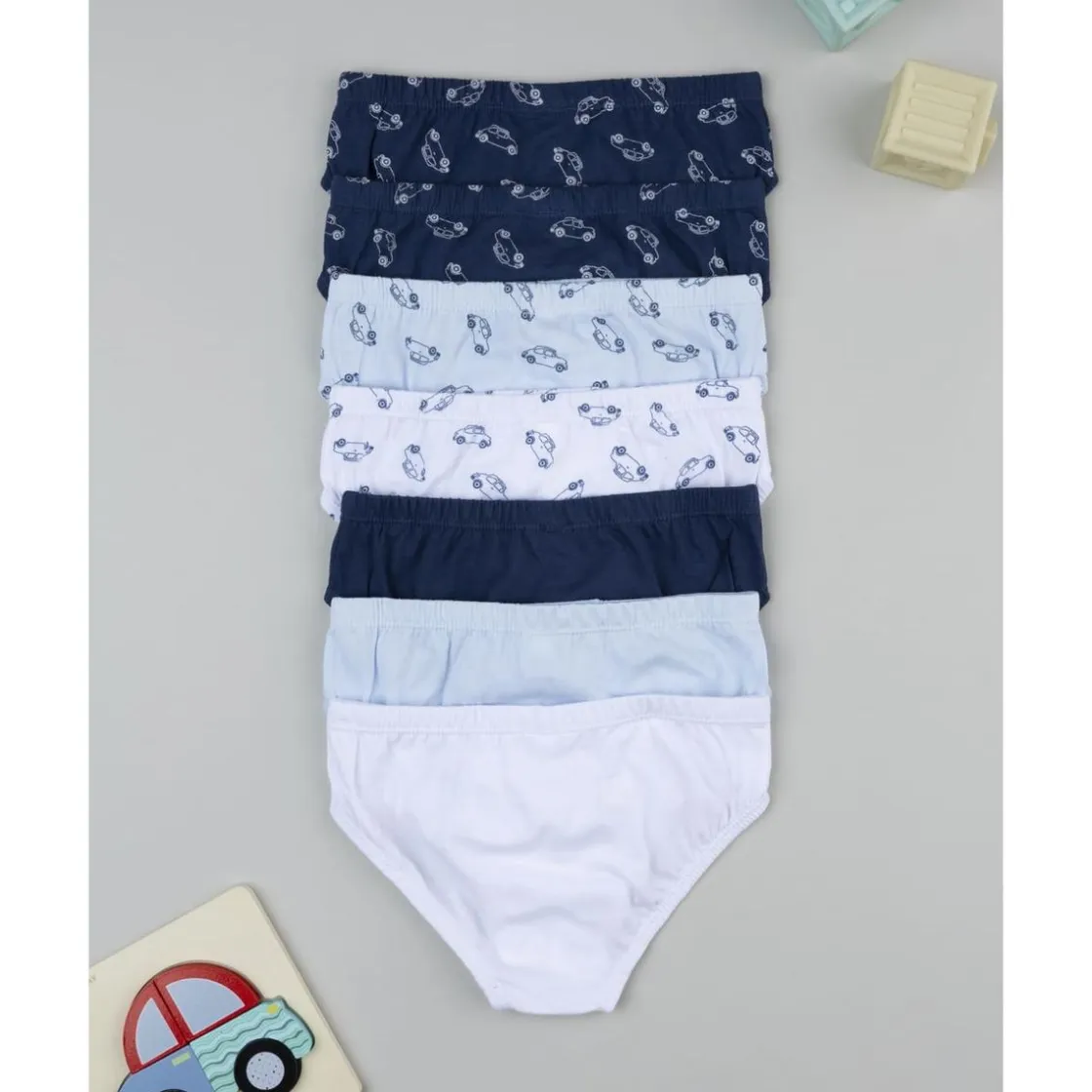 Prenatal Pack 7 calzoncillos coche para niño* Descanso Y Ropa Interior·Infantil 2-10 Años