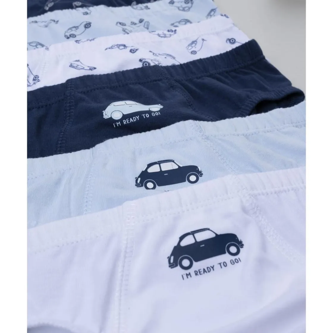 Prenatal Pack 7 calzoncillos coche para niño* Descanso Y Ropa Interior·Infantil 2-10 Años