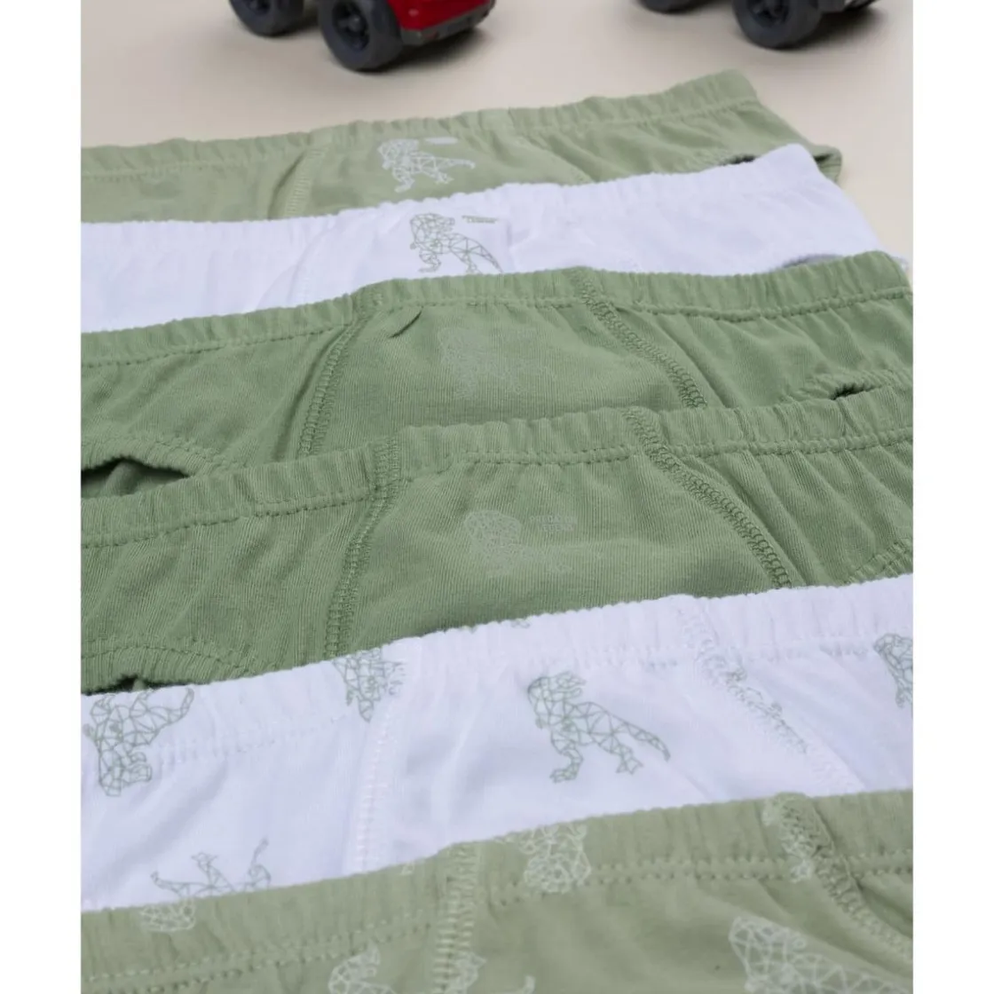 Prenatal Pack 7 calzoncillos dinosaurio para niño* Descanso Y Ropa Interior·Infantil 2-10 Años
