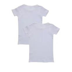 Prenatal Pack 2 camiseta niño manga corta con borde croqueta