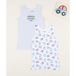 Prenatal Pack 2 camisetas interiores niño Tortugas Ninja