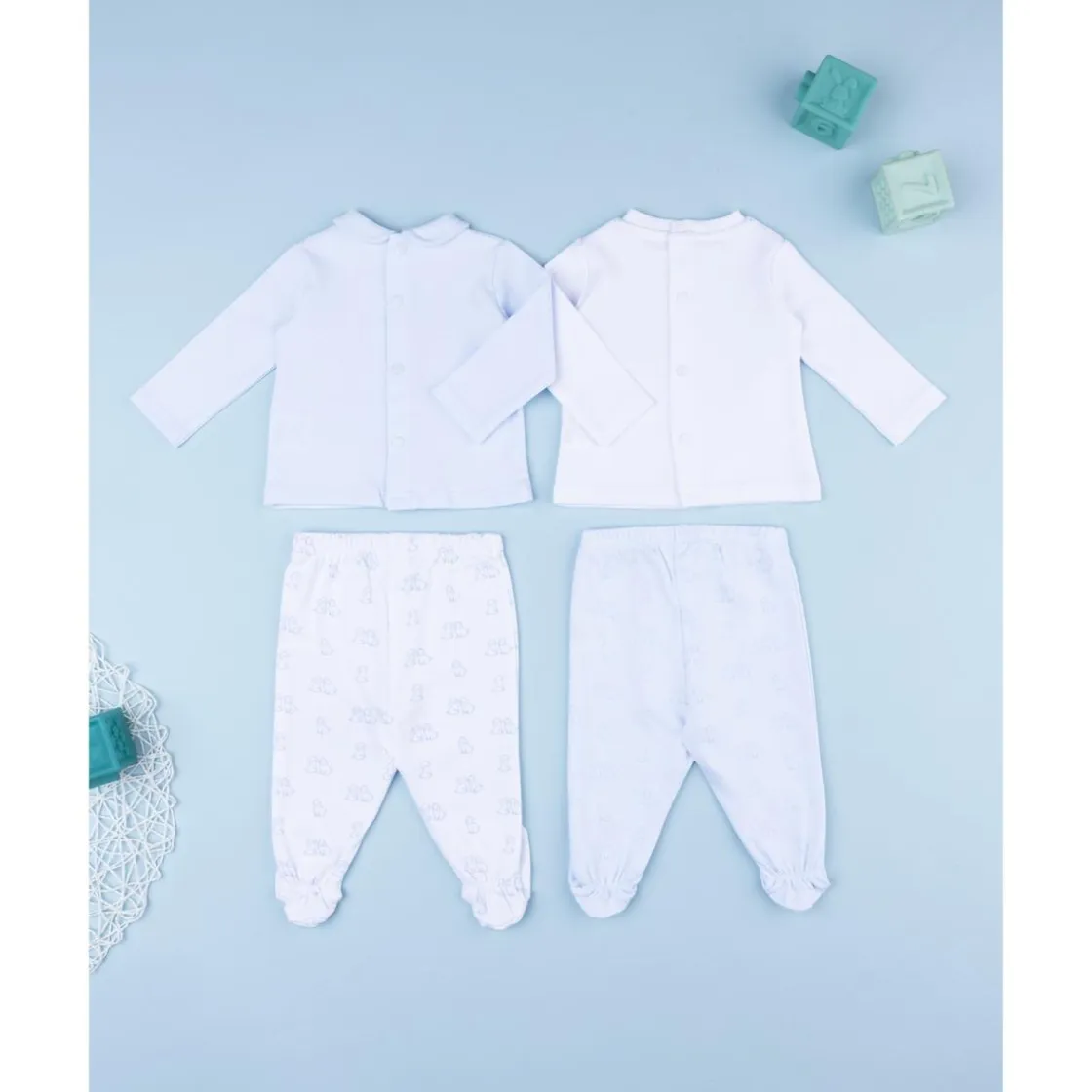 Prenatal Pack 2 conjuntos bebé estampado perritos* Recién Nacido·Ropa Y Accesorios|Ropa Y Accesorios·Conjuntos