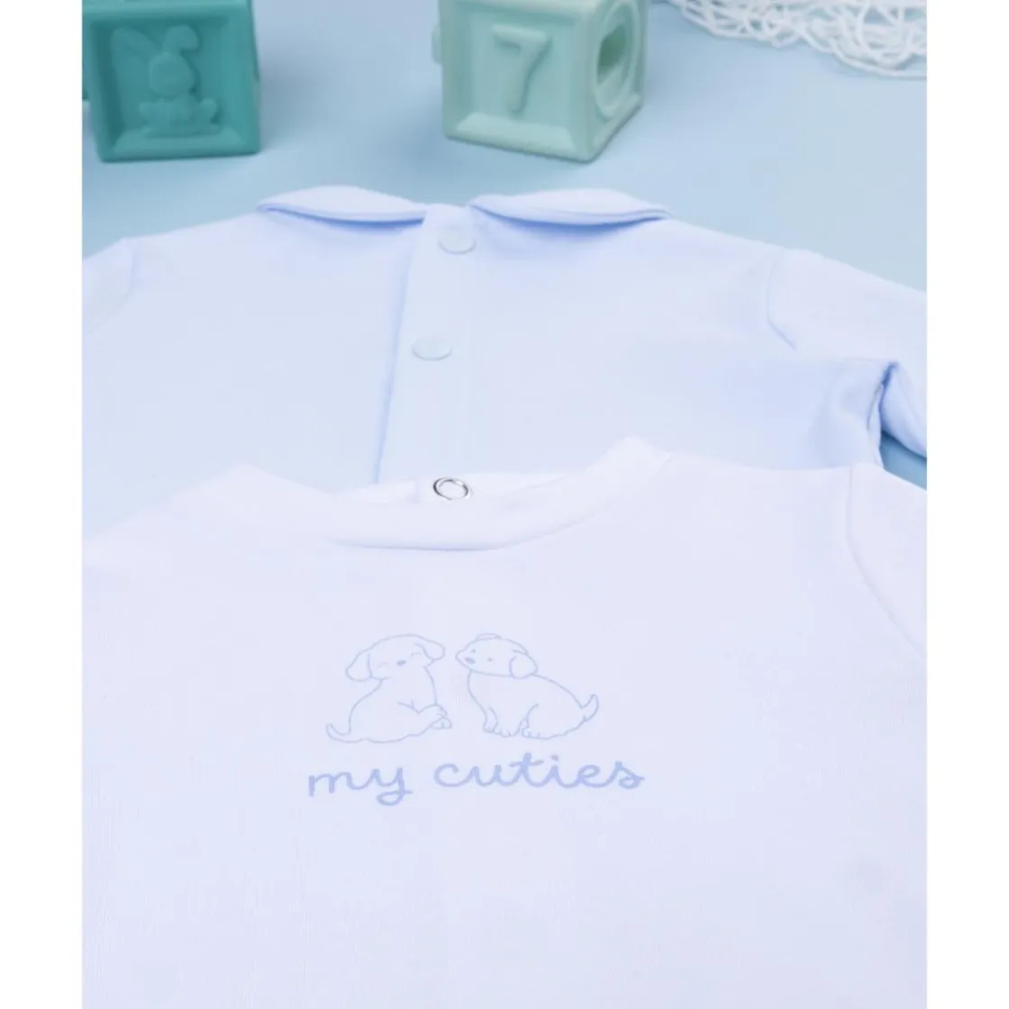 Prenatal Pack 2 conjuntos bebé estampado perritos* Recién Nacido·Ropa Y Accesorios|Ropa Y Accesorios·Conjuntos