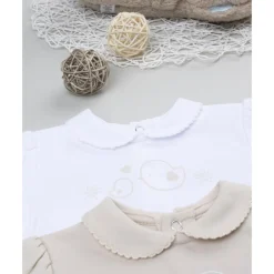 Prenatal Pack 2 conjuntos de recién nacida blanco/beige* Recién Nacido·Ropa Y Accesorios|Ropa Y Accesorios·Conjuntos