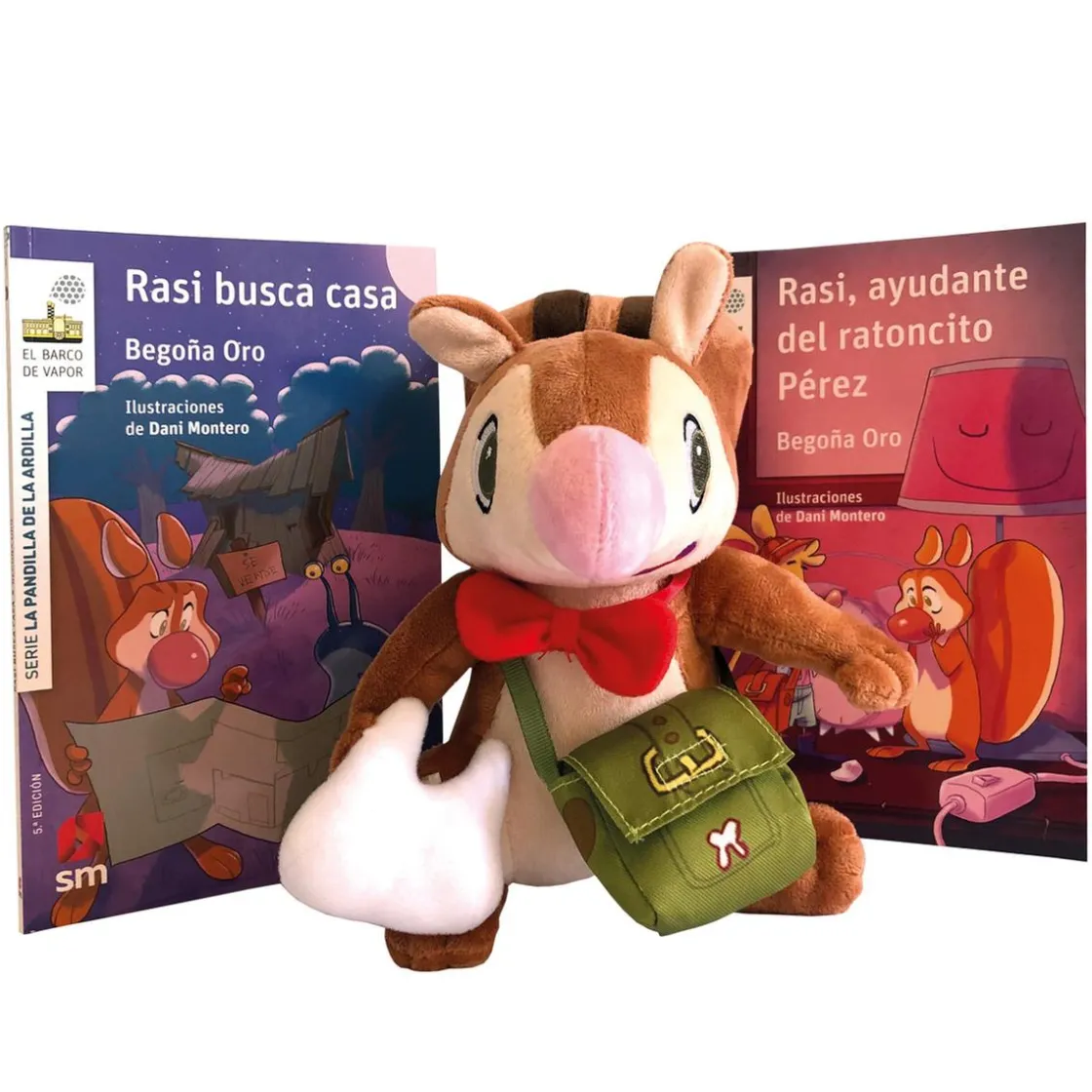 SM Pack 2 libros Rasi y el ratoncito Pérez* Juguetes Educativos Y Libros