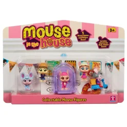 BANDAI Pack 5 Mouse in the House (Varios modelos)* Coleccionables Y Mini Mundos