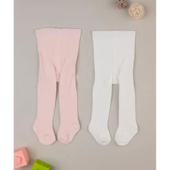 Prenatal Pack 2 pantis niña rosa y blanco* Calzado Y Accesorios·Accesorios Y Complementos