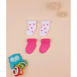 Prenatal Pack 2 pares calcetines recién nacida