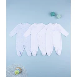 Prenatal Pack 3 pijamas largos de terciopelo para bebé niño* Ropa Y Accesorios·Peleles|Recién Nacido·Ropa Y Accesorios