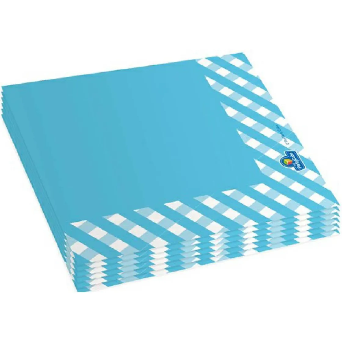 TOYS "R" US Pack 20 servilletas de papel - Cuadros azules