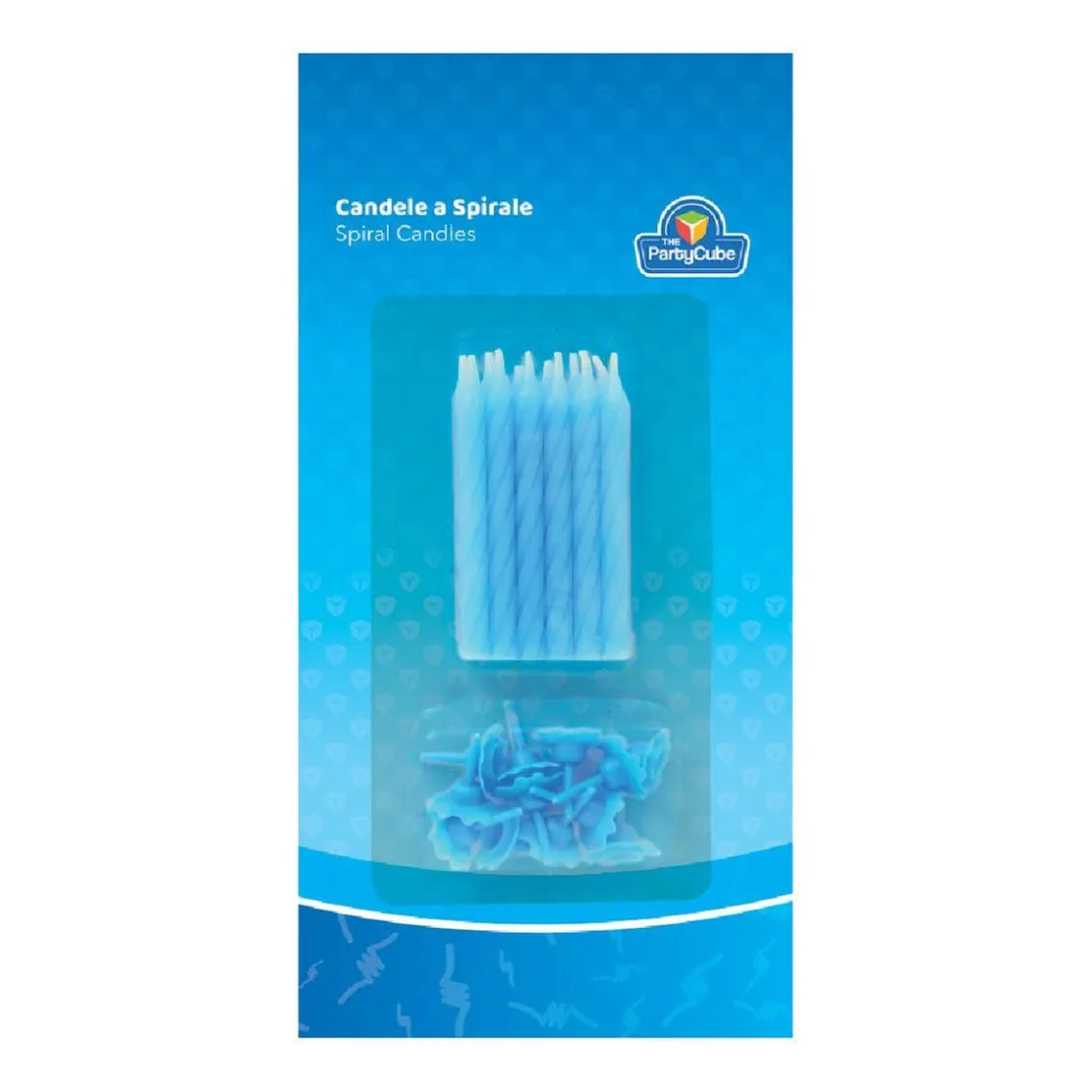 TOYS "R" US Pack 12 velas azules en espiral