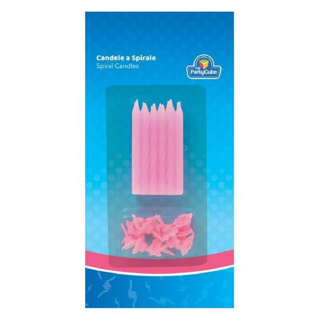 TOYS "R" US Pack 12 velas rosas en espiral