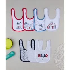 Prenatal Pack de 7 baberos interlock con estampado de ositos* Recién Nacido·Ropa Y Accesorios|Ropa Y Accesorios·Baberos