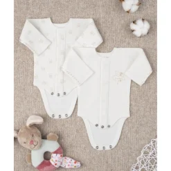 Prenatal Pack de 2 bodies afelpados "Ositos" oeko-tex