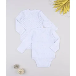 Prenatal Pack de 2 bodies blancos de manga larga para niña* Ropa Y Accesorios·Bodies|Recién Nacido·Ropa Y Accesorios
