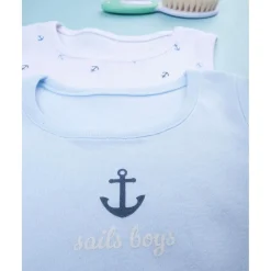 Prenatal Pack de 2 Bodies Básicos con Ancoras