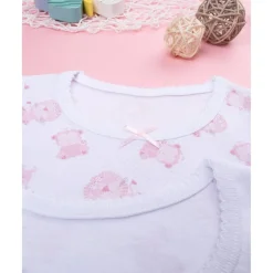 Prenatal Pack de 2 Bodies de Canalé para Niña 