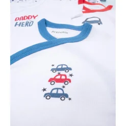 Prenatal Pack de 5 bodies de manga corta con cierre cruzado