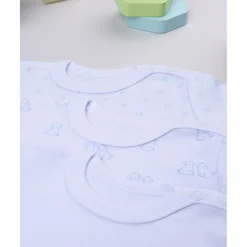 Prenatal Pack de 5 bodies de manga corta blanco y azul* Ropa Y Accesorios·Bodies|Recién Nacido·Ropa Y Accesorios