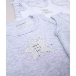 Prenatal Pack de 5 bodies sin mangas